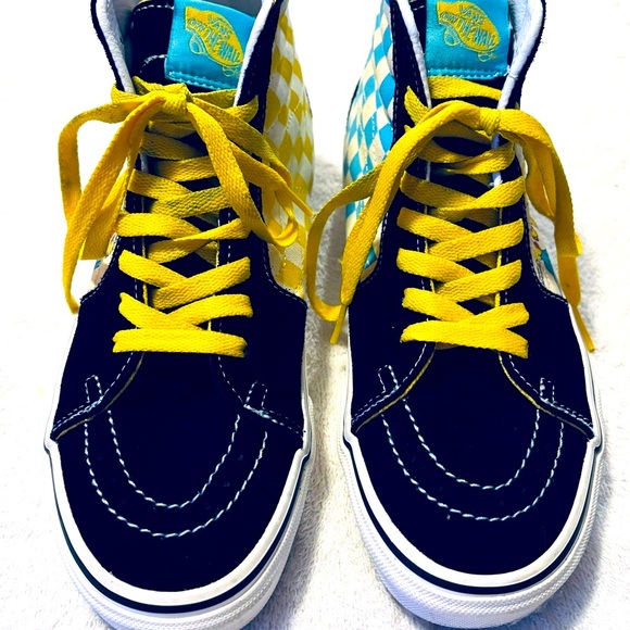 Vans Sk8-Hi The Simpsons Family Portrait 1987 2020 Shoes Mens 6.5 / Women’s 8 - Picture 2 of 6